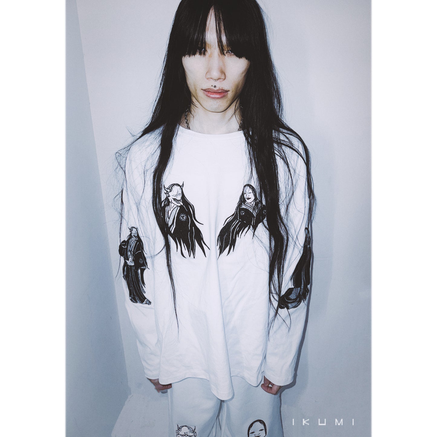 般若小面 浮世絵 LONG T