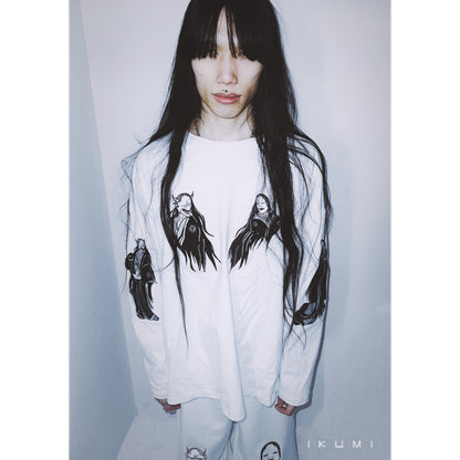 般若小面 浮世絵 LONG T