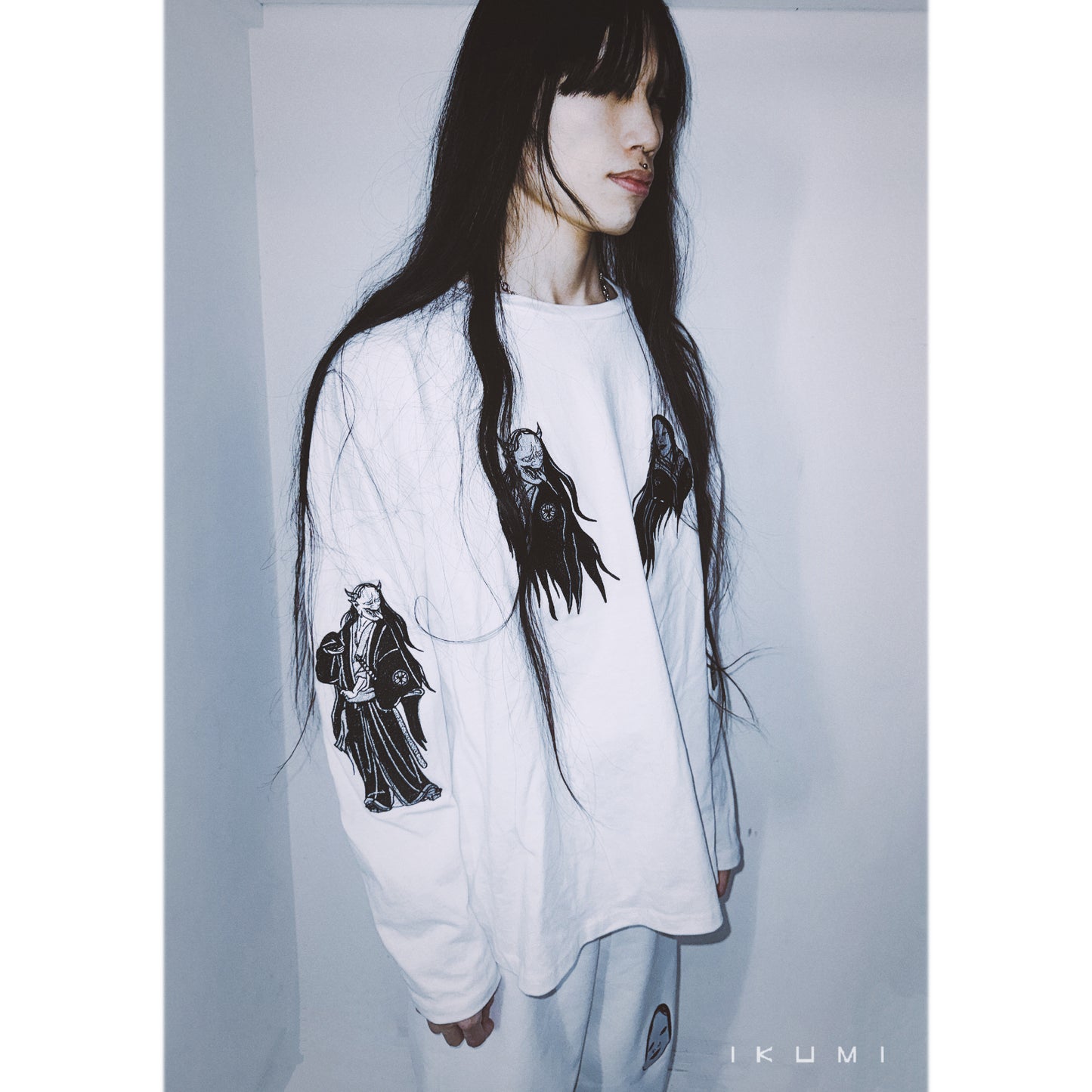 般若小面 浮世絵 LONG T