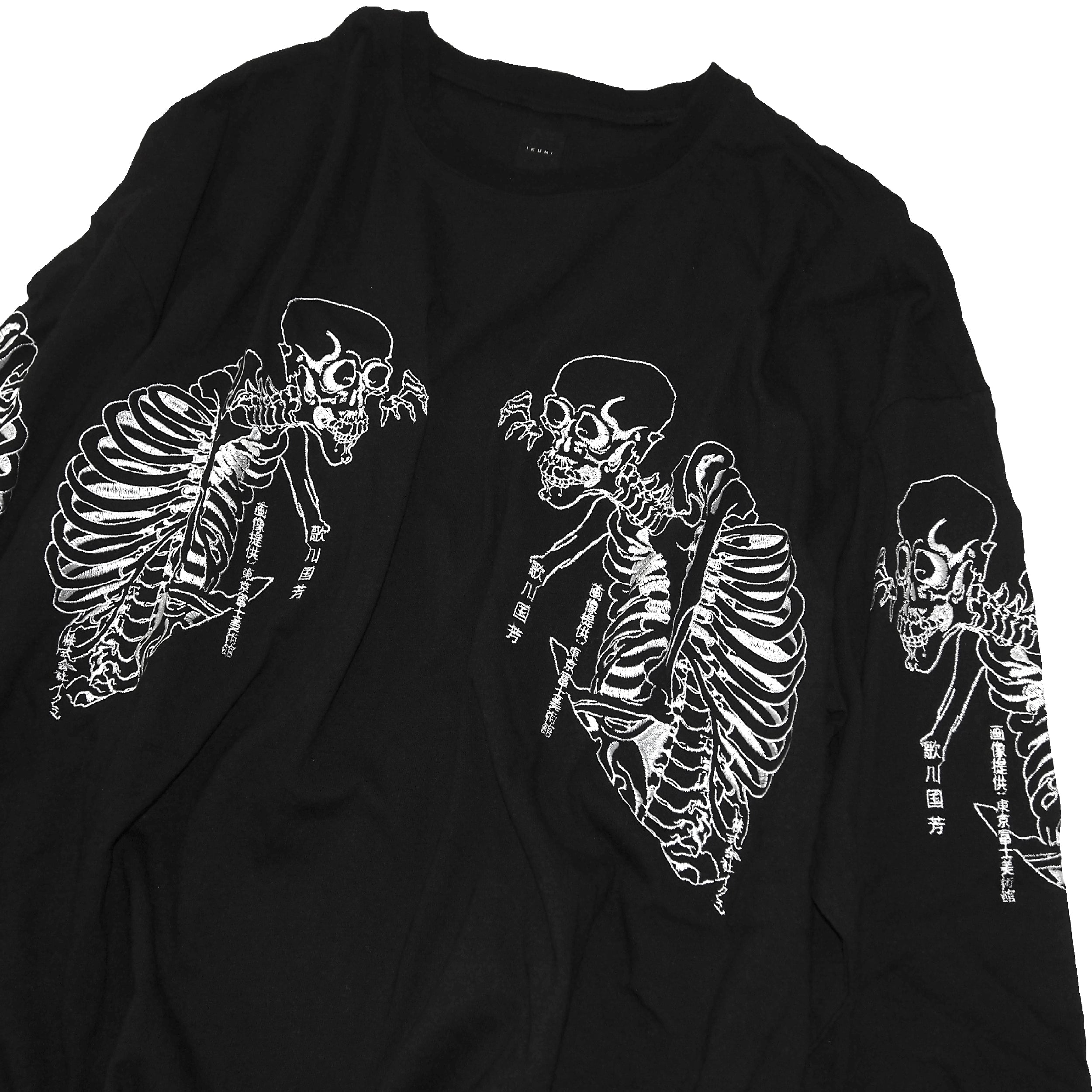 十周年企画第三弾商品］ガシャ髑髏 LONG T – IKUMI