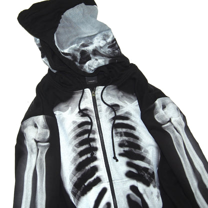 ［IKUMI Co., Ltd. TEN YEAR ANNIVERSARY FIRST PRODUCT]XRAY ZIP HOODIE