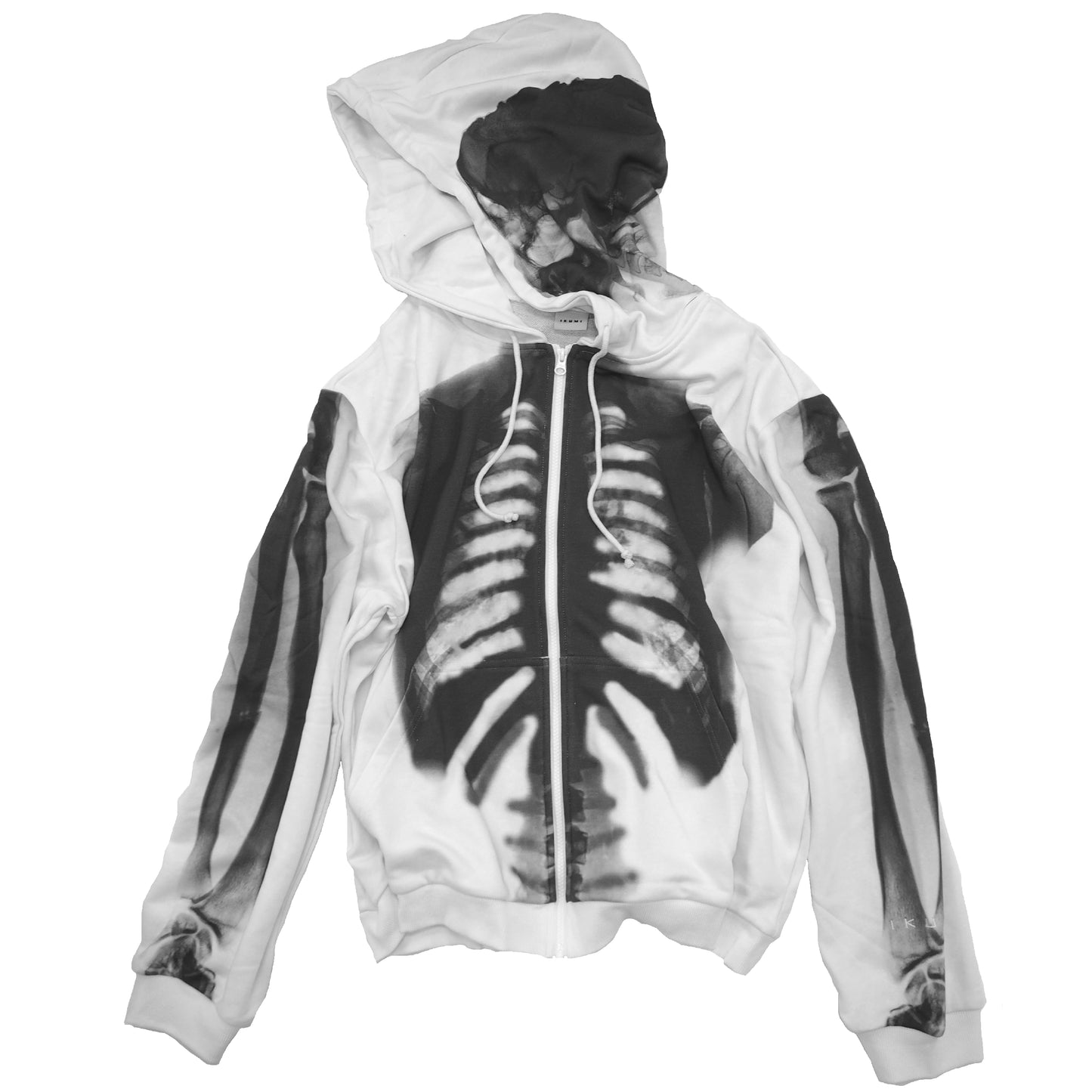 ［IKUMI Co., Ltd. TEN YEAR ANNIVERSARY FIRST PRODUCT]XRAY ZIP HOODIE