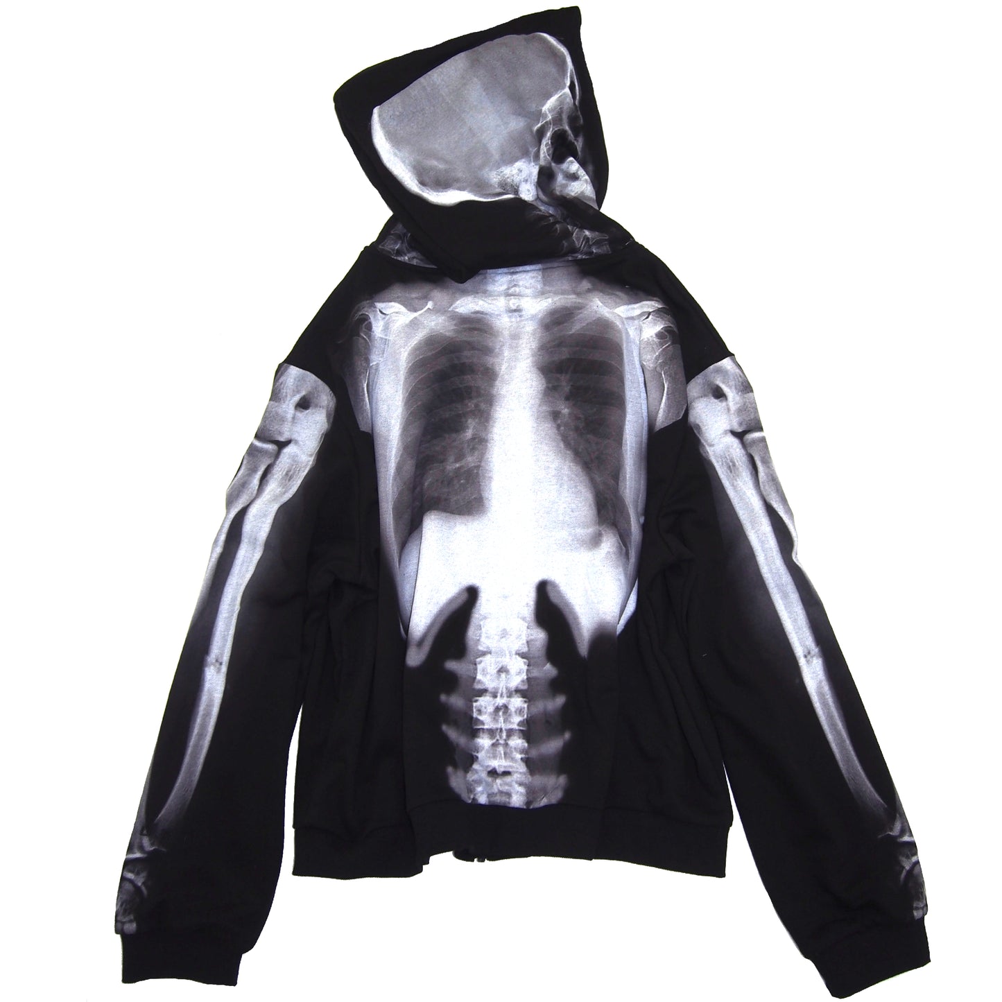 ［IKUMI Co., Ltd. TEN YEAR ANNIVERSARY FIRST PRODUCT]XRAY ZIP HOODIE