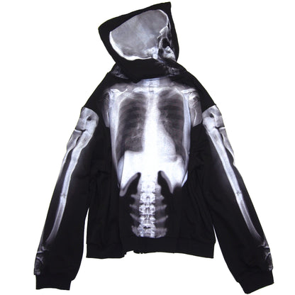 ［IKUMI Co., Ltd. TEN YEAR ANNIVERSARY FIRST PRODUCT]XRAY ZIP HOODIE