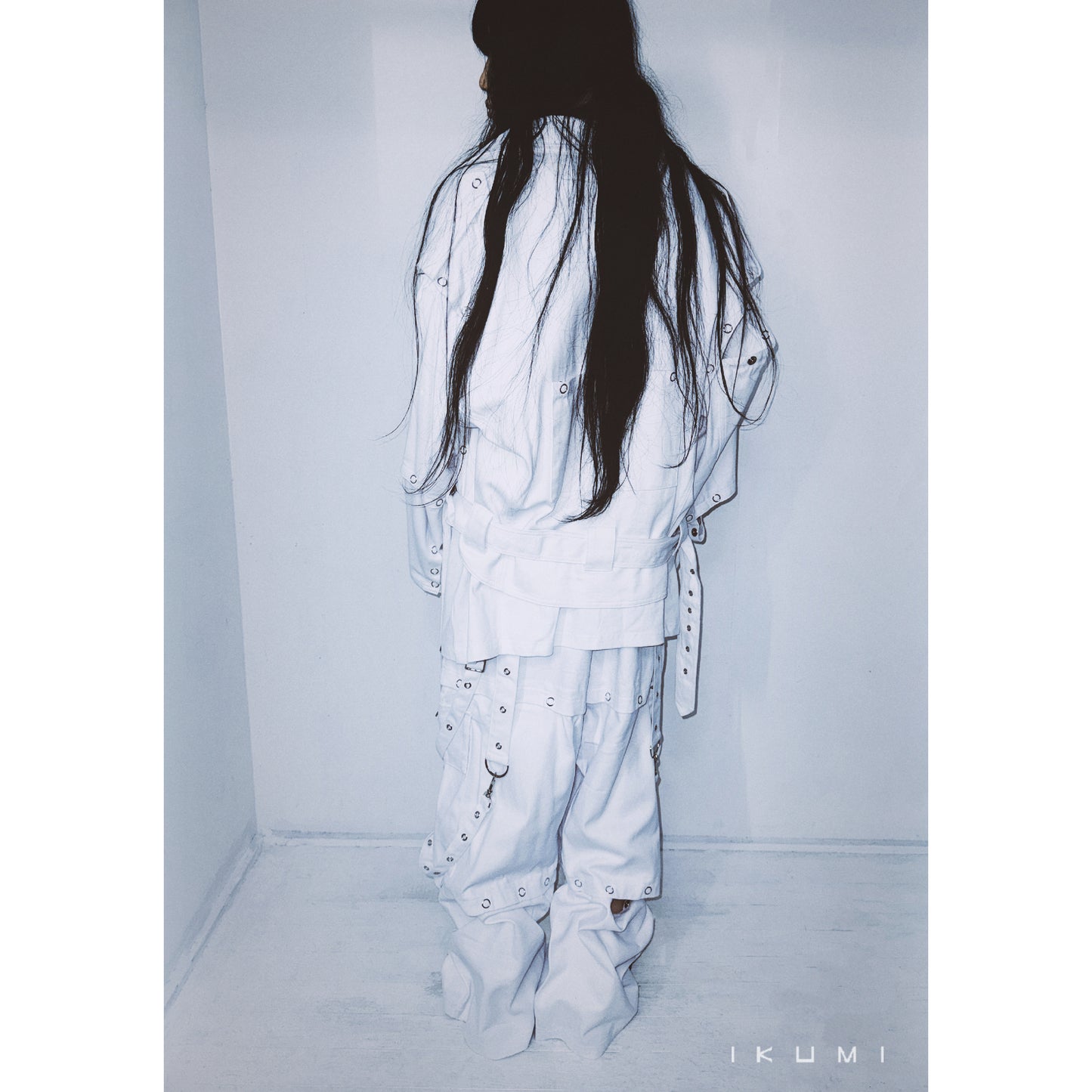 SNAPBOTTON DENIM PANTS