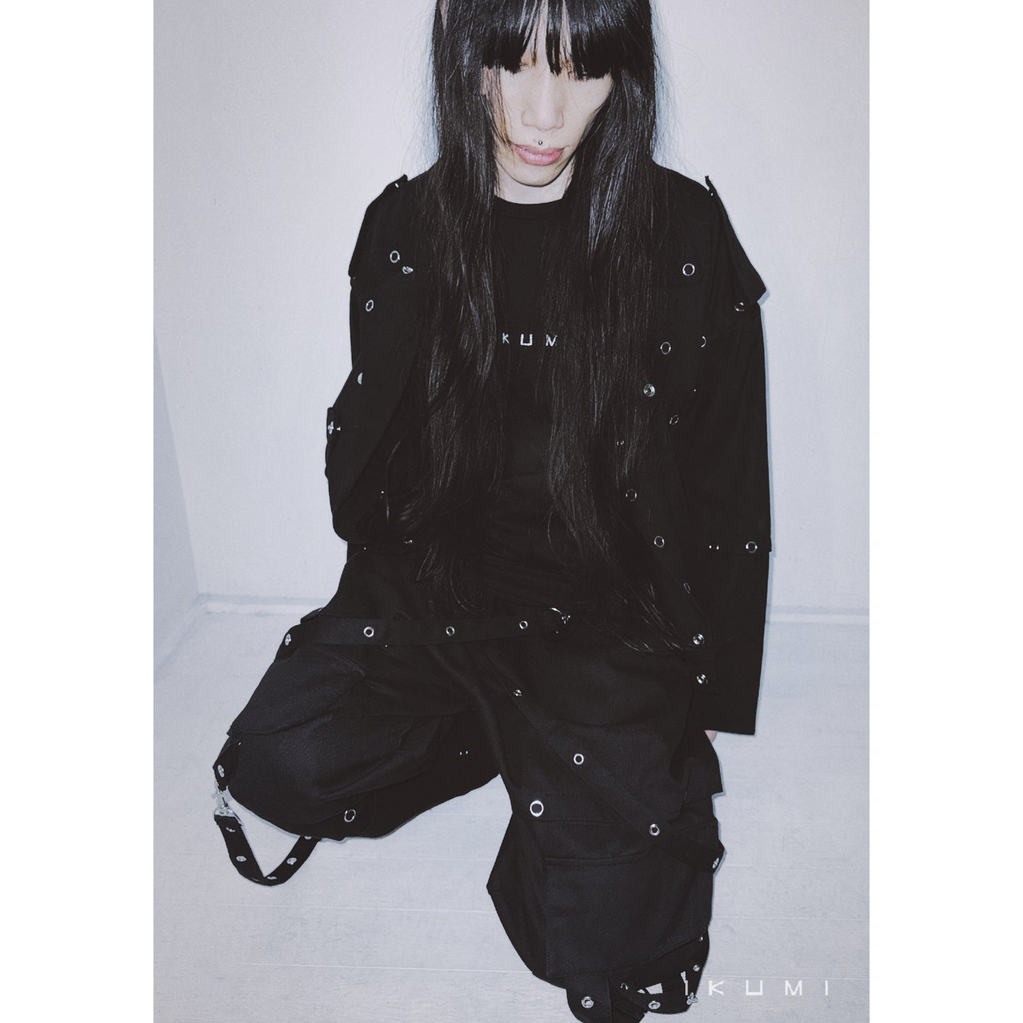 SNAPBOTTON DENIM BIKERS