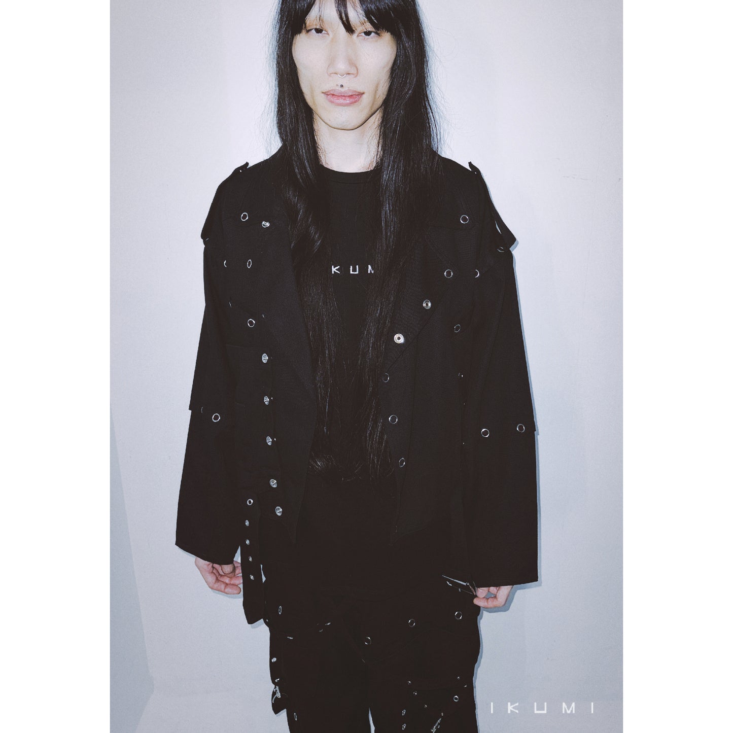 SNAPBOTTON DENIM BIKERS