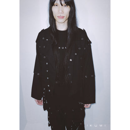 SNAPBOTTON DENIM BIKERS