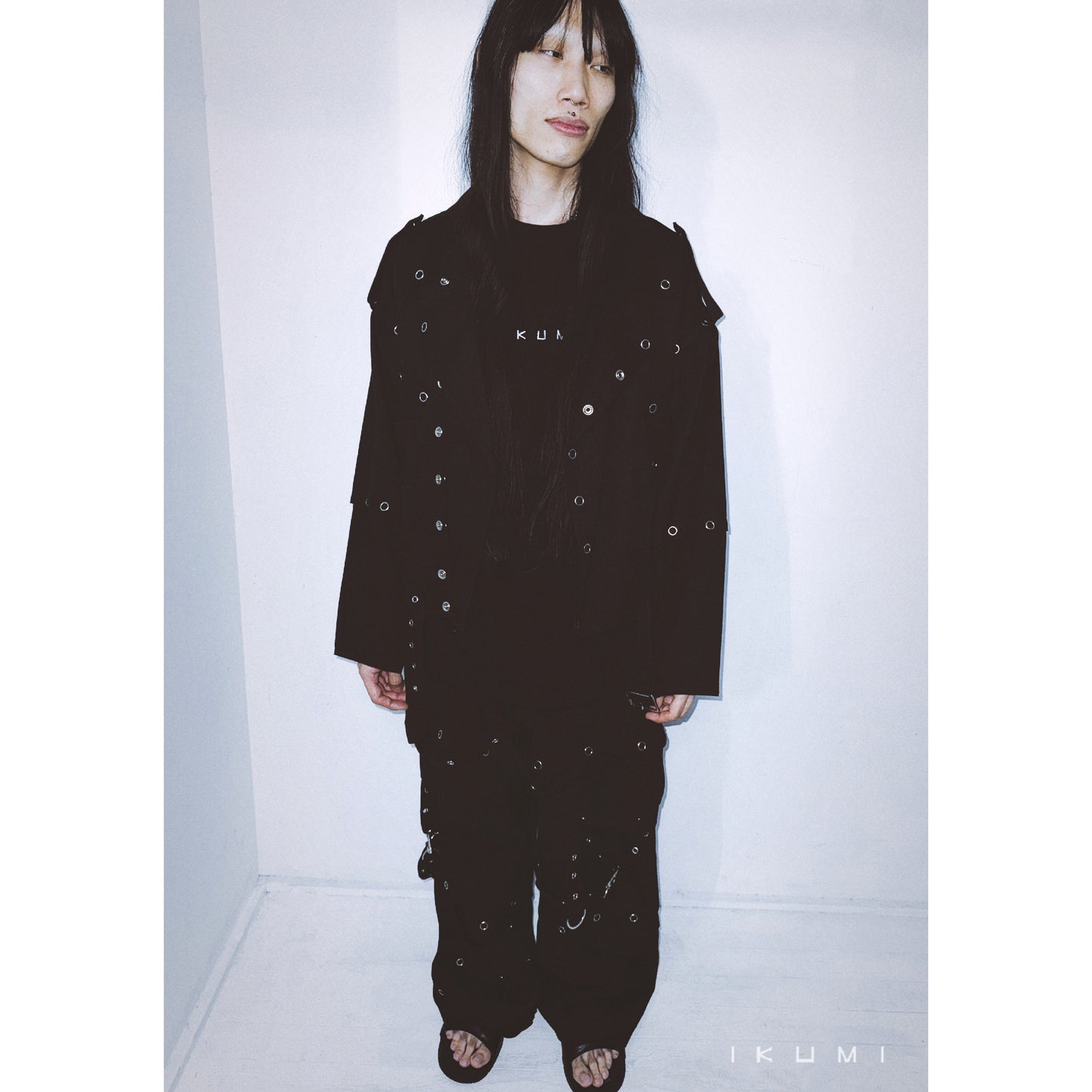 SNAPBOTTON DENIM PANTS