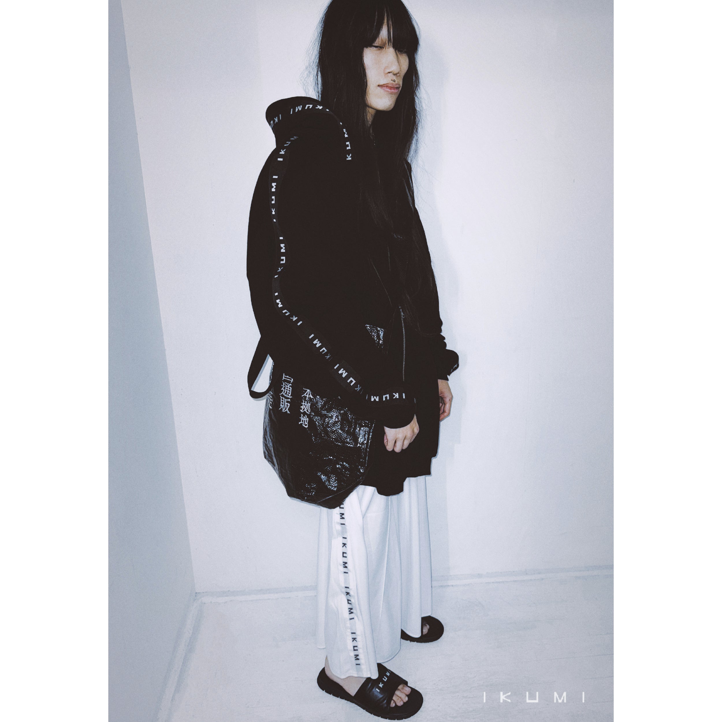 IKUMI JACQUARD BIG HOODIE