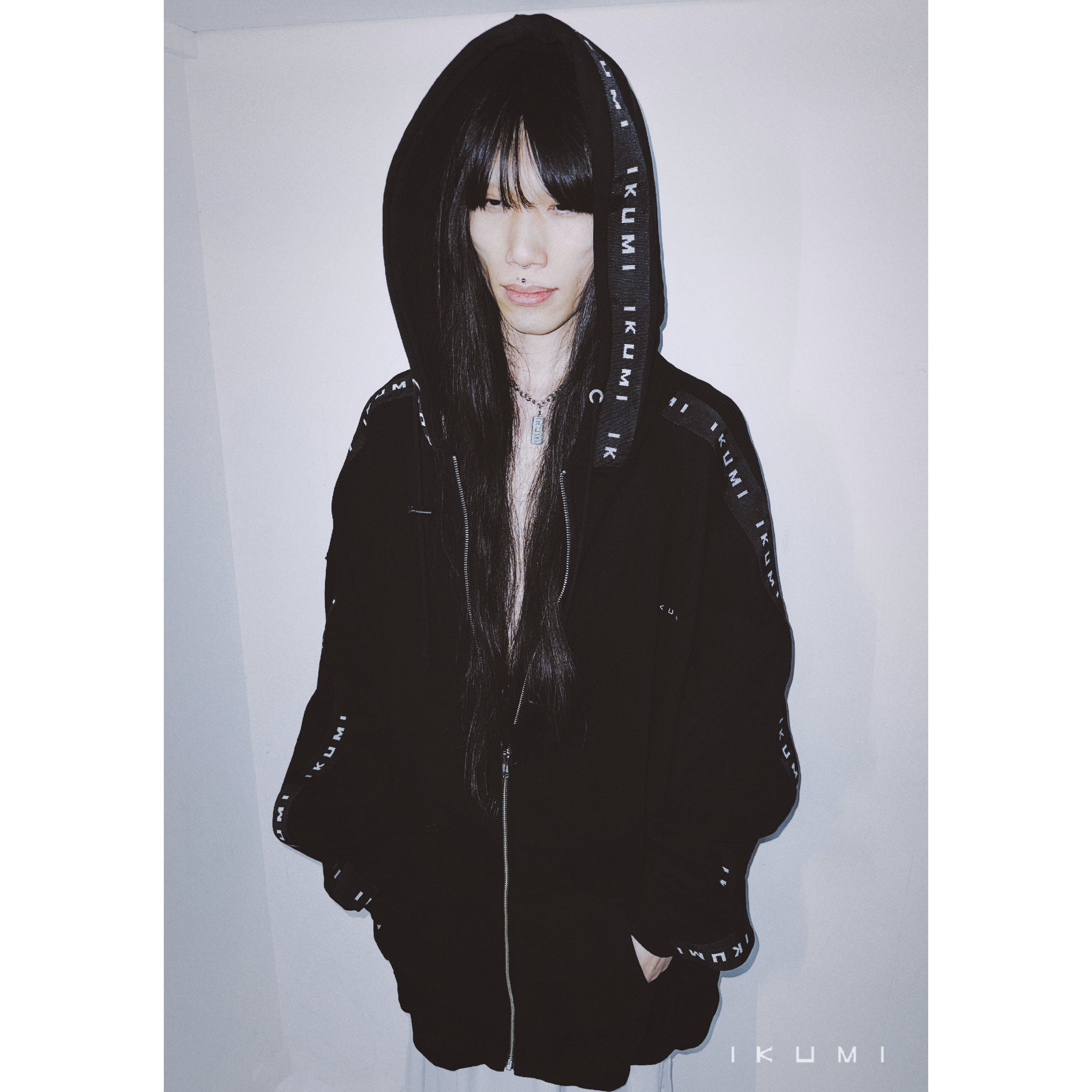 IKUMI JACQUARD BIG HOODIE