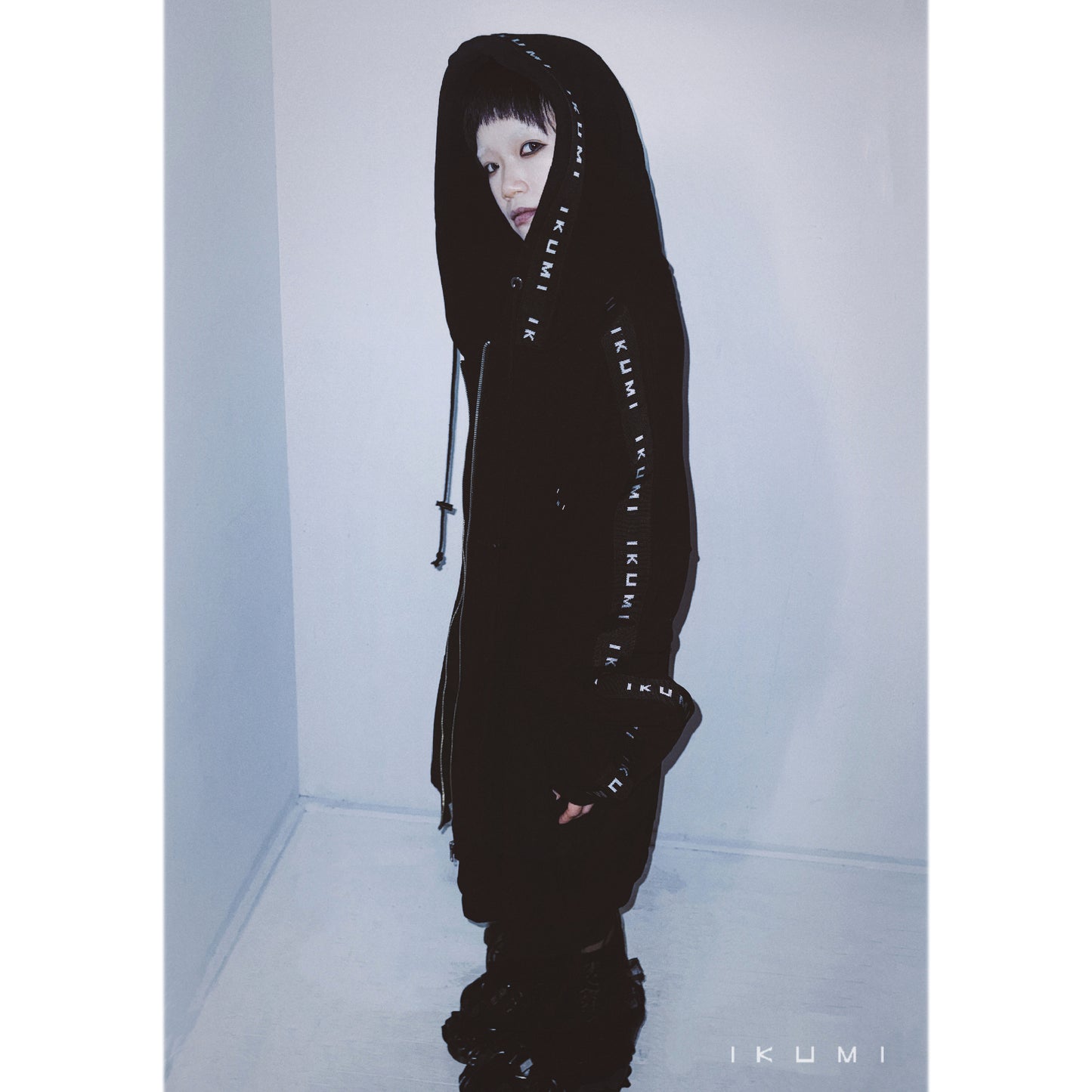 IKUMI JACQUARD BIG HOODIE