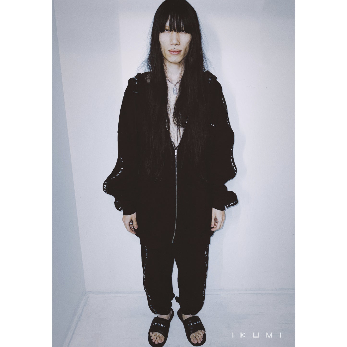 IKUMI JACQUARD SWEAT PANTS