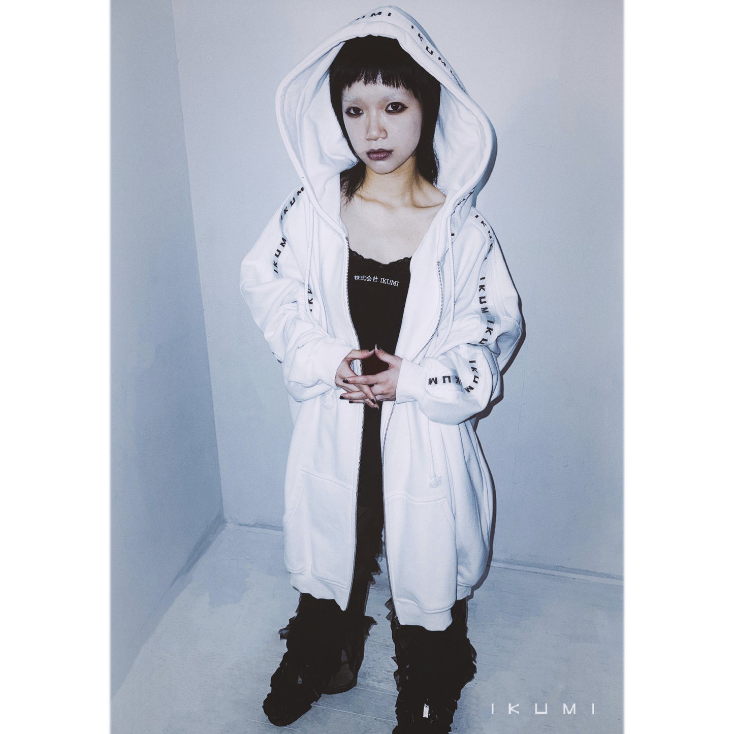 IKUMI JACQUARD BIG HOODIE