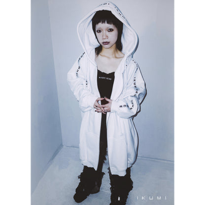 IKUMI JACQUARD BIG HOODIE