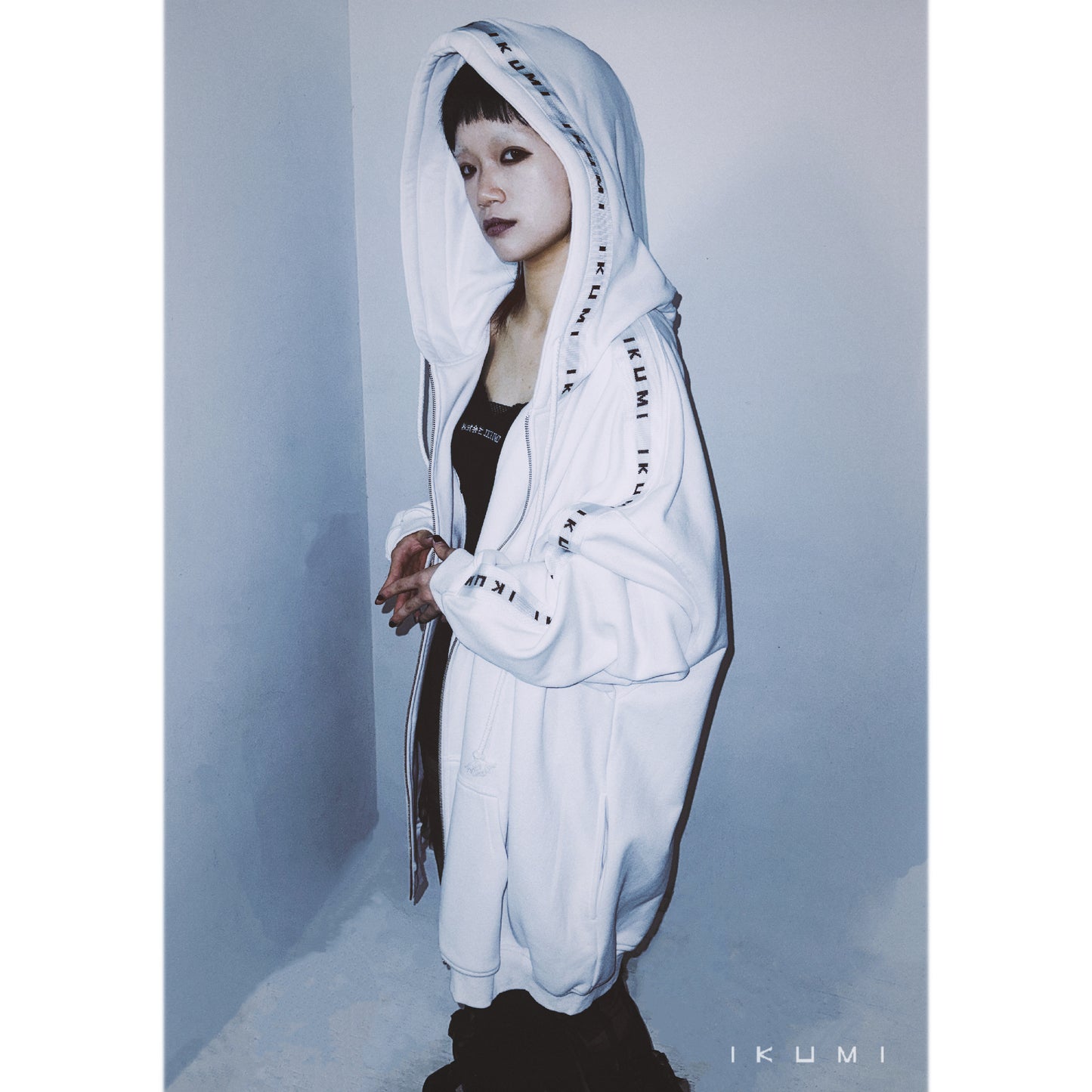 IKUMI JACQUARD BIG HOODIE