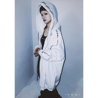 IKUMI JACQUARD BIG HOODIE