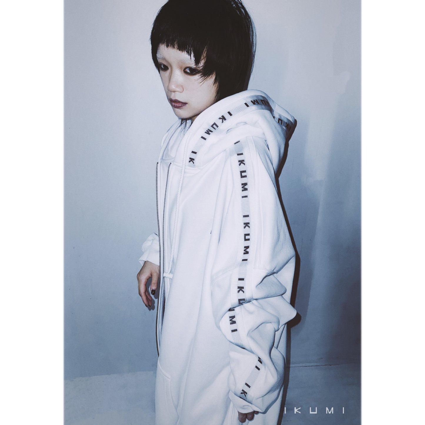 IKUMI JACQUARD BIG HOODIE