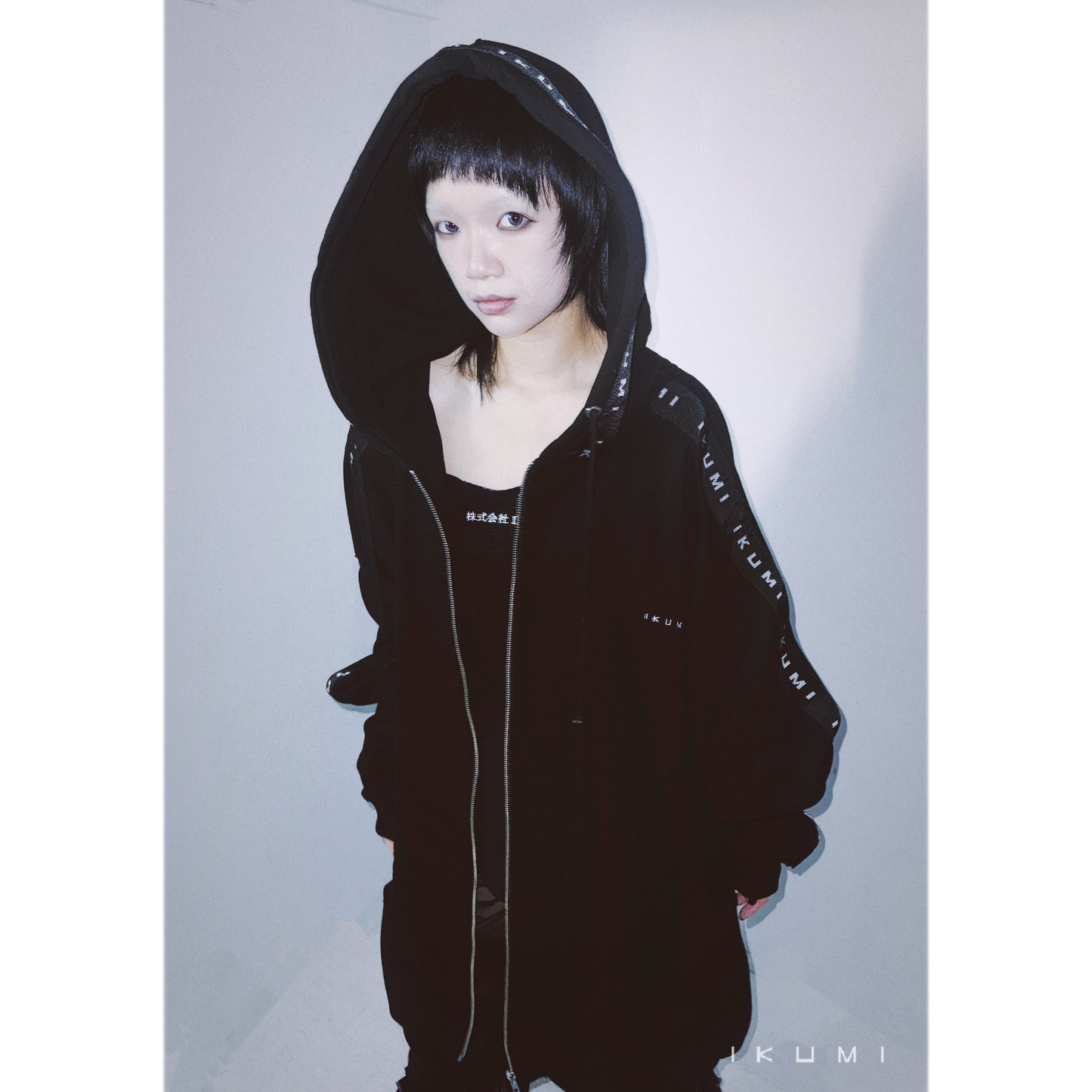IKUMI JACQUARD BIG HOODIE