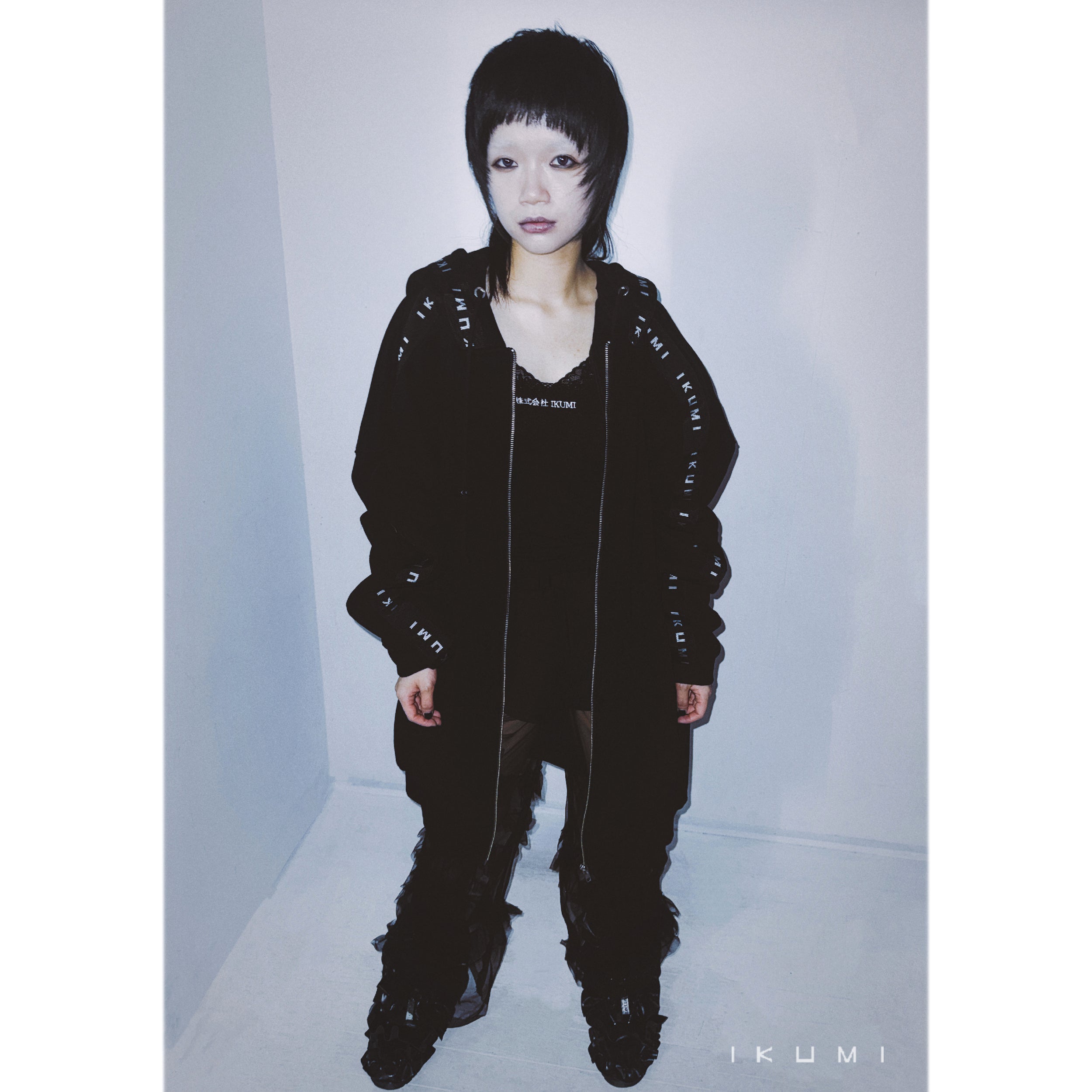 IKUMI JACQUARD BIG HOODIE