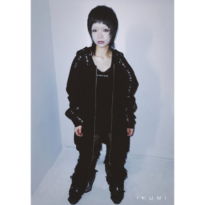 IKUMI JACQUARD BIG HOODIE