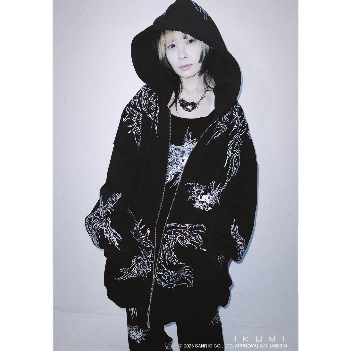 KUROMI×IKUMI NECKLACE