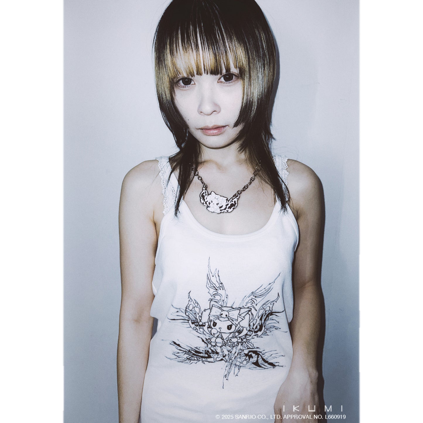 KUROMI×IKUMI PRINT CAMISOLE