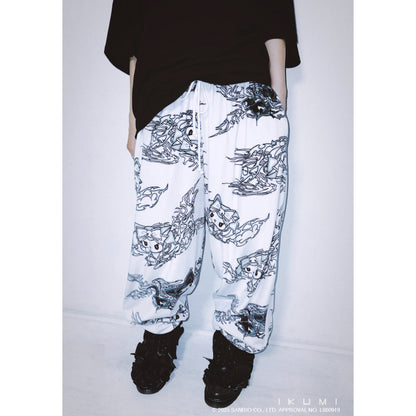KUROMI×IKUMI FREECE WIDE PANTS