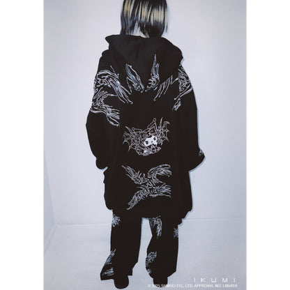 KUROMI×IKUMI BIG HOODIE