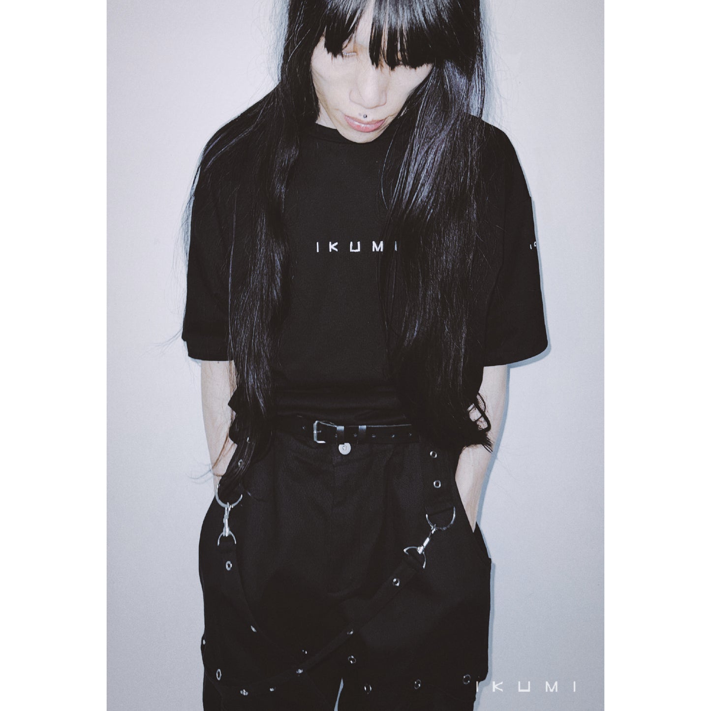 SNAPBOTTON DENIM PANTS