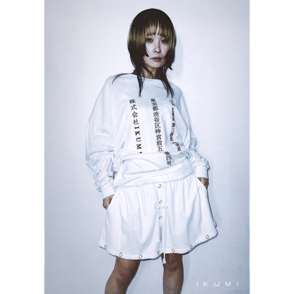 SNAPBOTTON SWEATPANTS