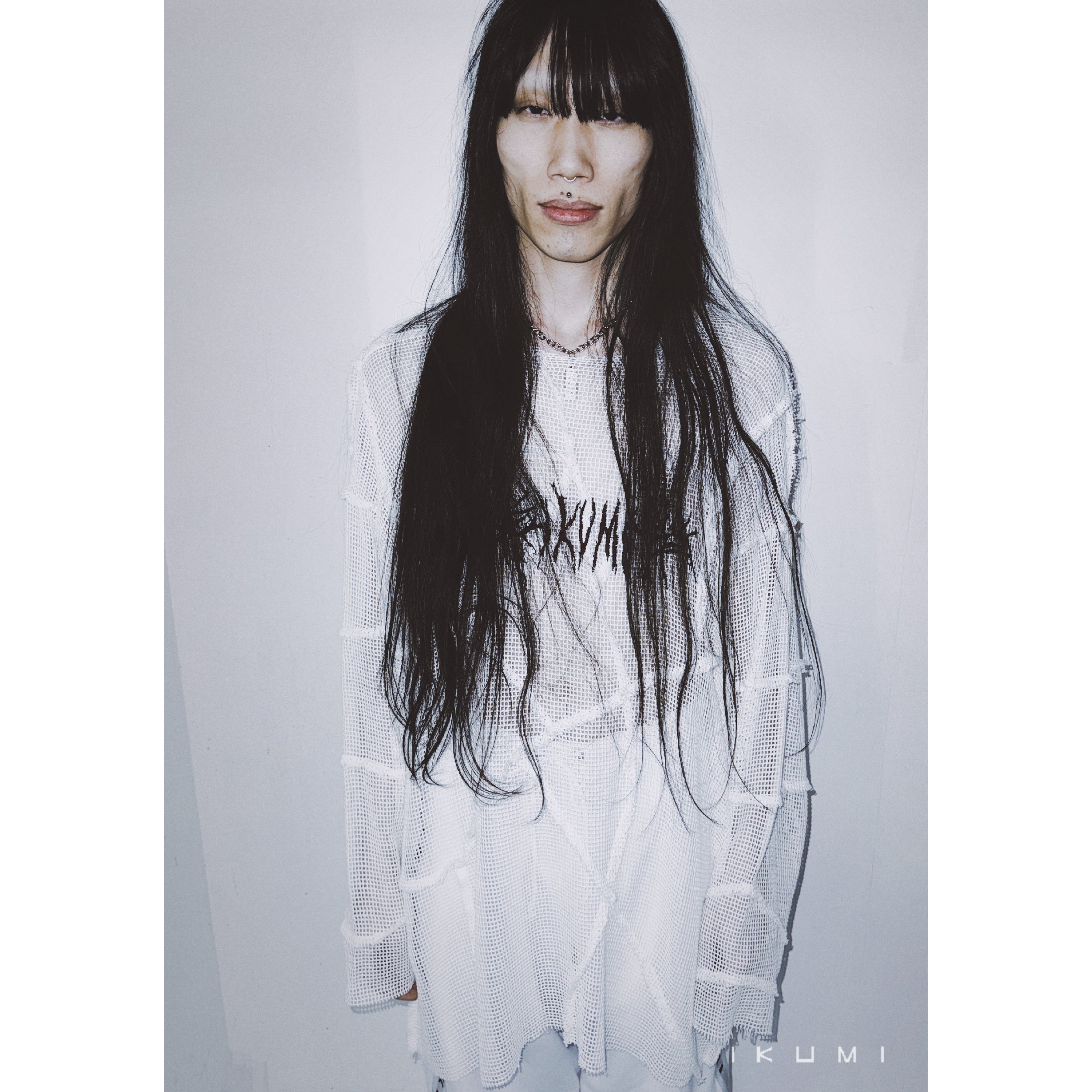 値下げ❣️IKUMI TRIBAL MESH LONG T TRIBAL MESH LONG T – IKUMI