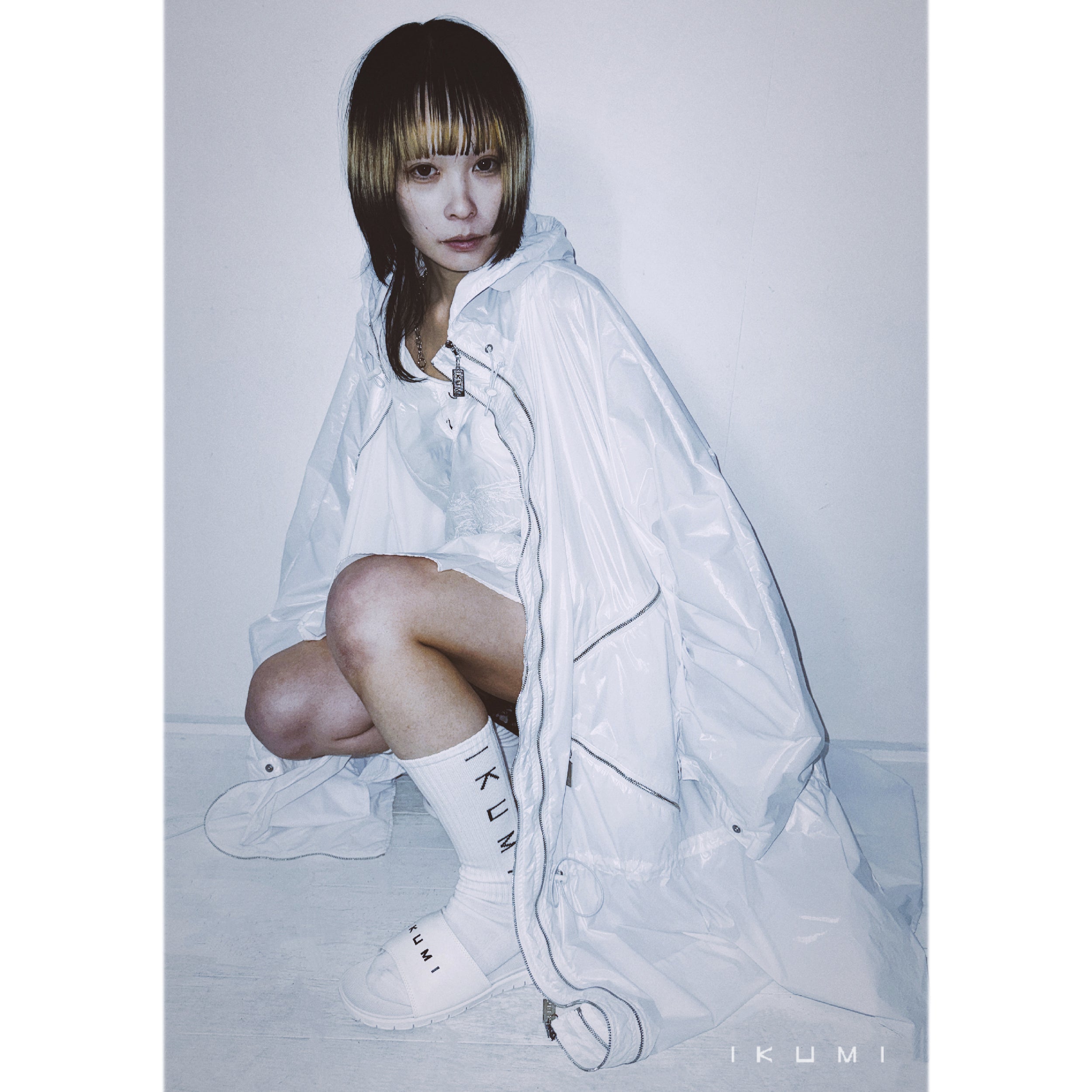 ikumi様 IKUMI×MADARANINGEN Bizzare LOGO Long sleeve t-shirt
