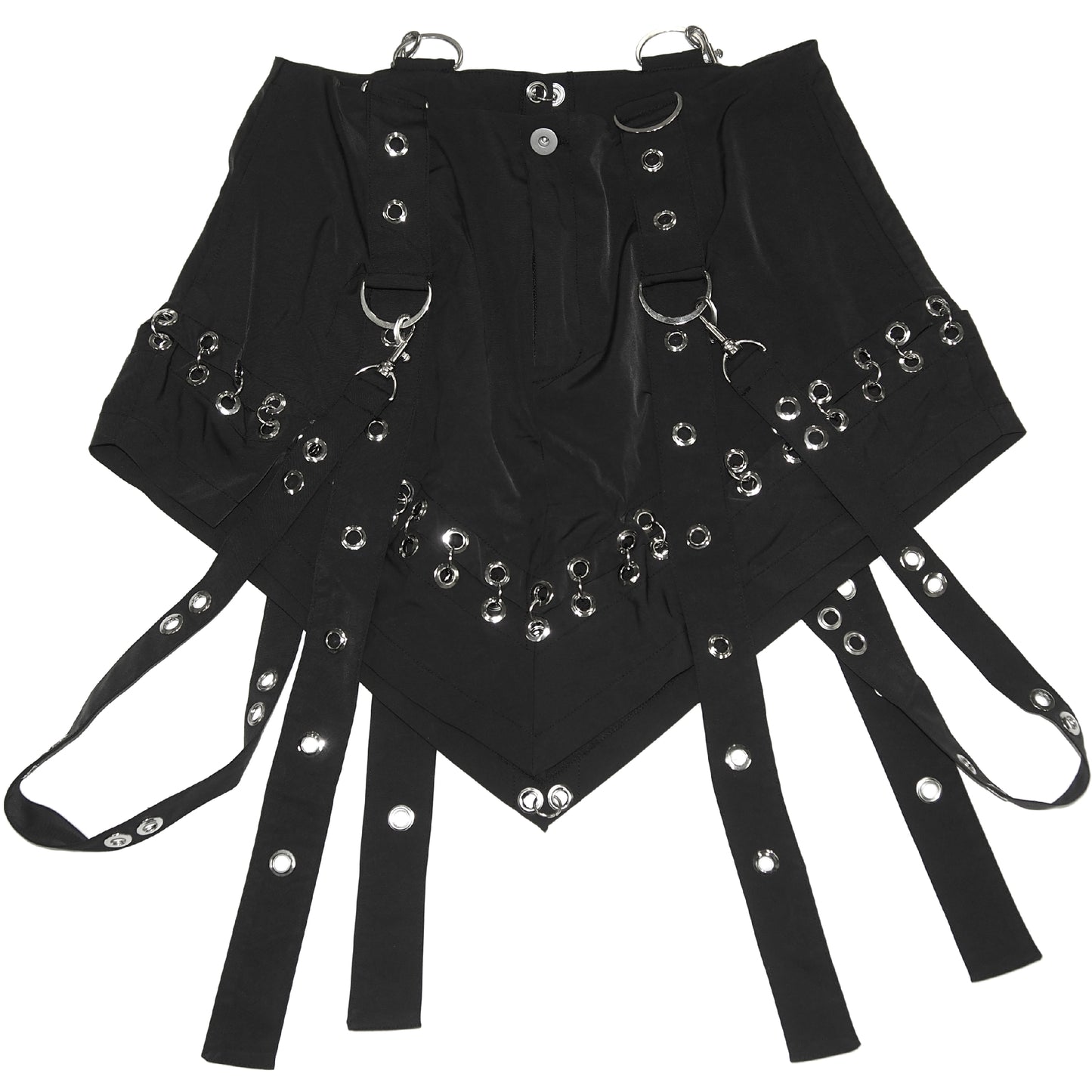 PIERCED MINI SKIRT