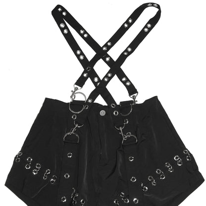 PIERCED MINI SKIRT
