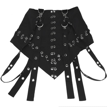 PIERCED MINI SKIRT