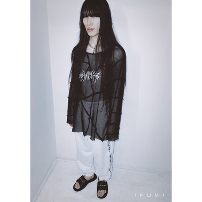 IKUMI JACQUARD SWEAT PANTS