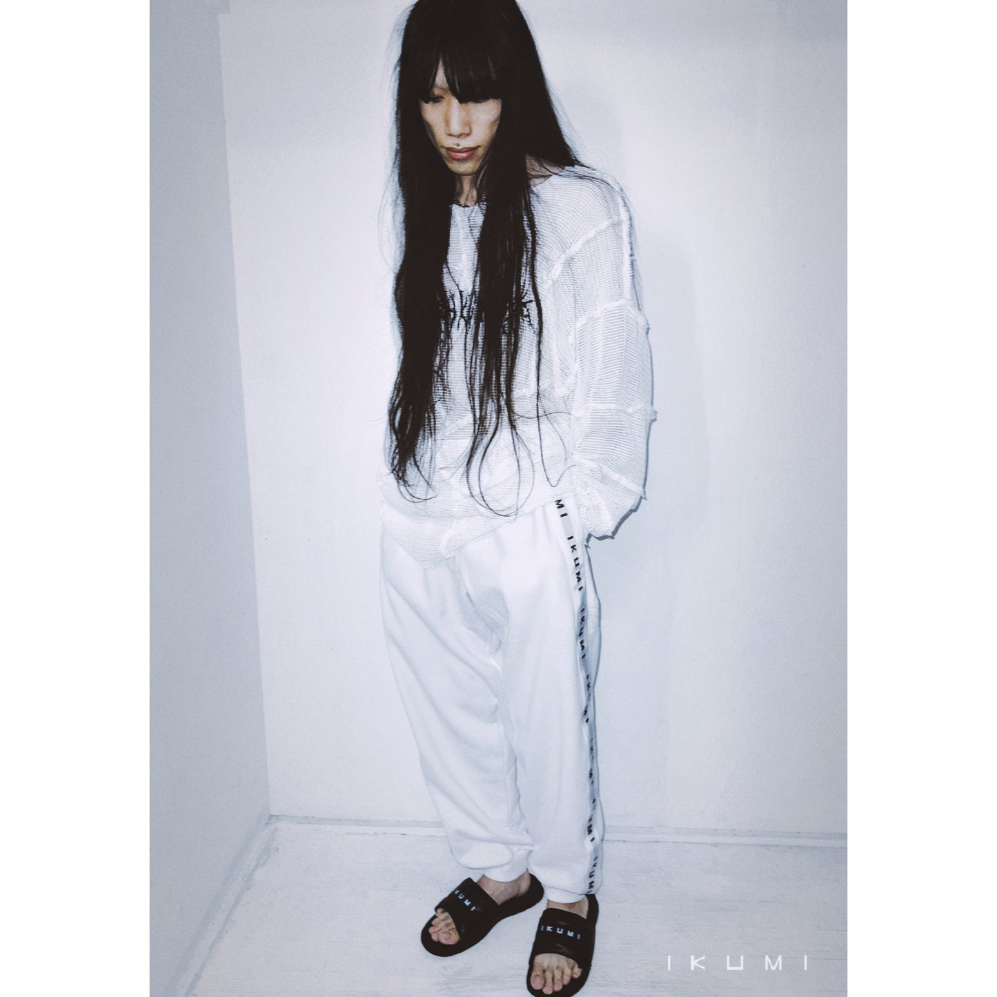 IKUMI JACQUARD SWEAT PANTS