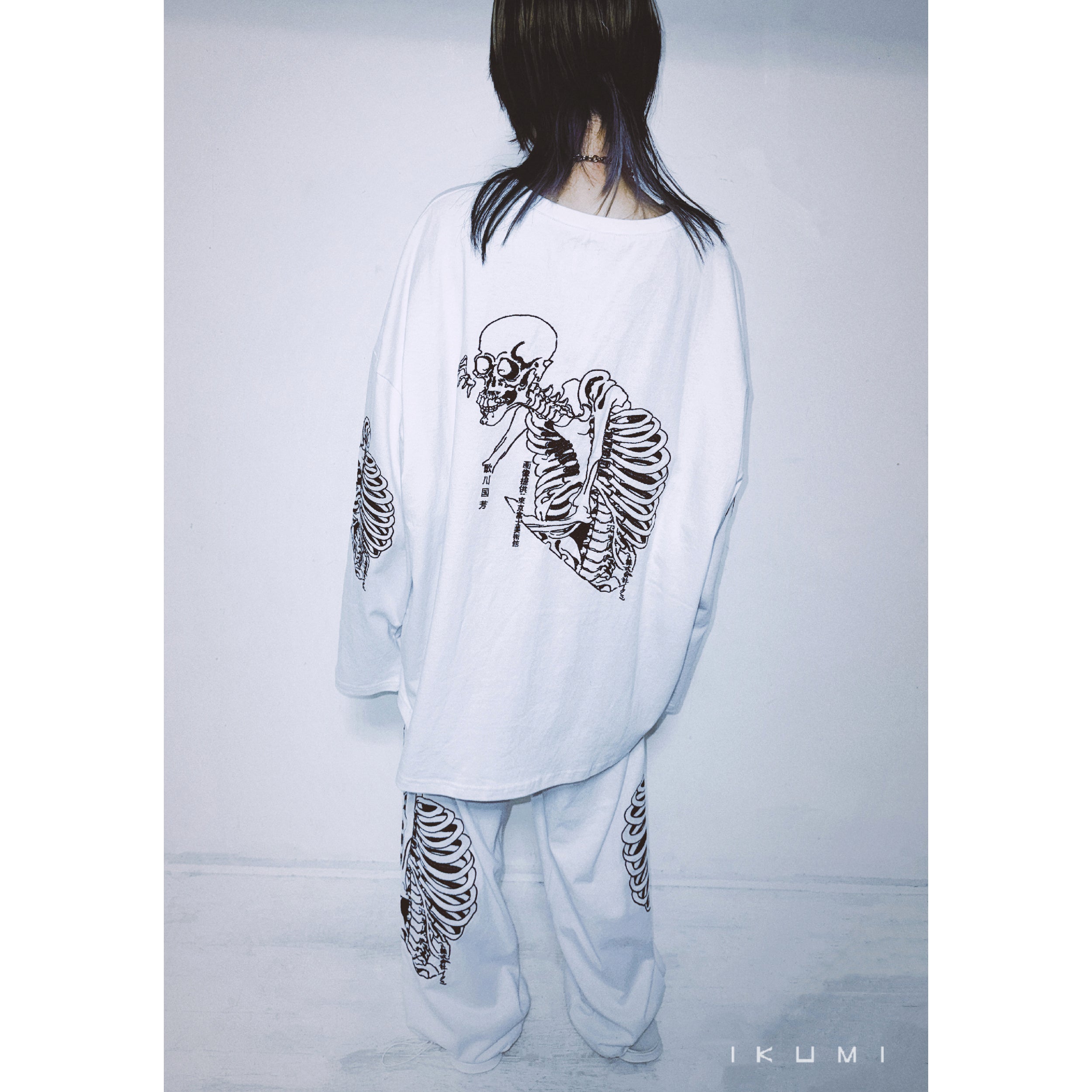 IKUMI スケルトン ロングTシャツ 【公式通販】