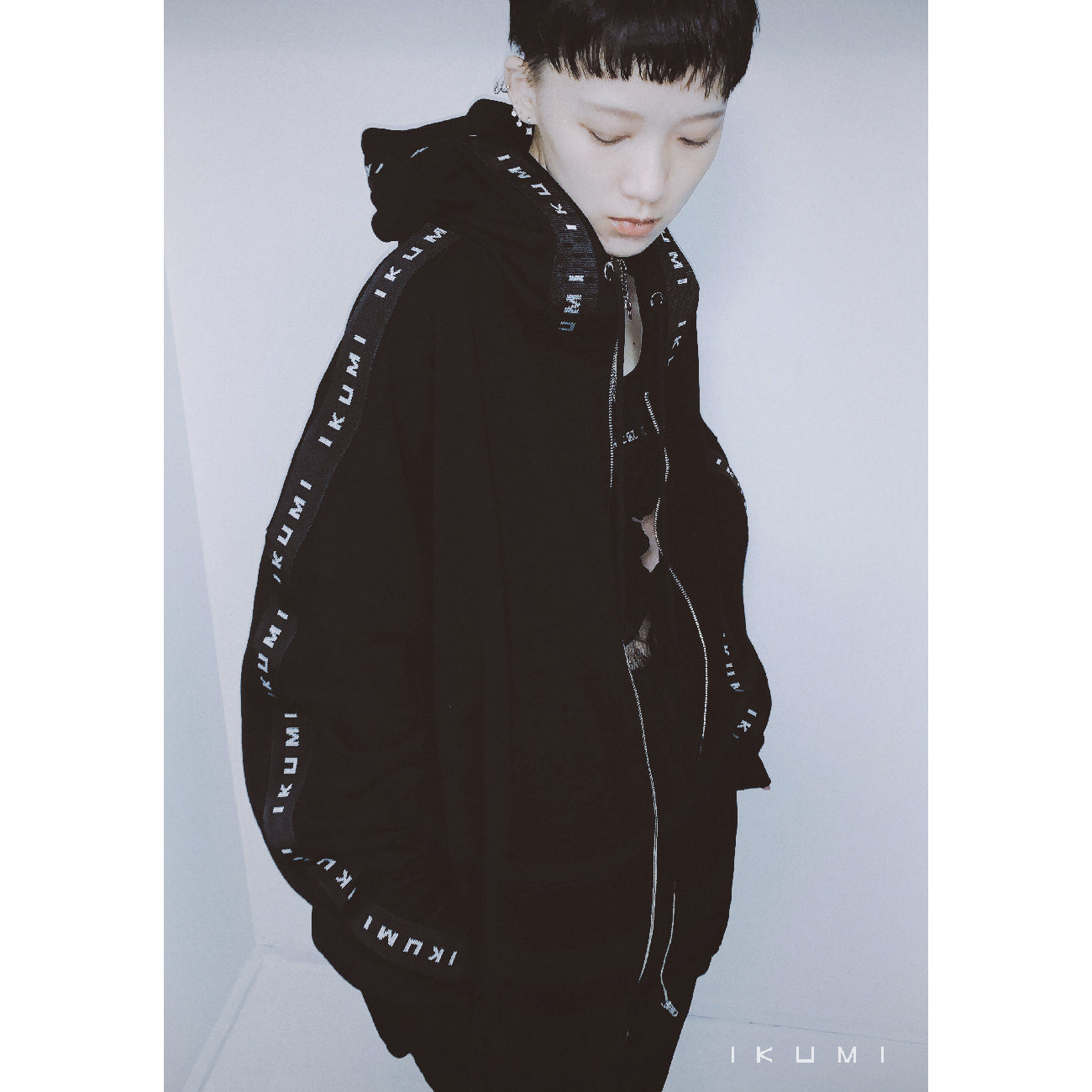 IKUMI JACQUARD BIG HOODIE