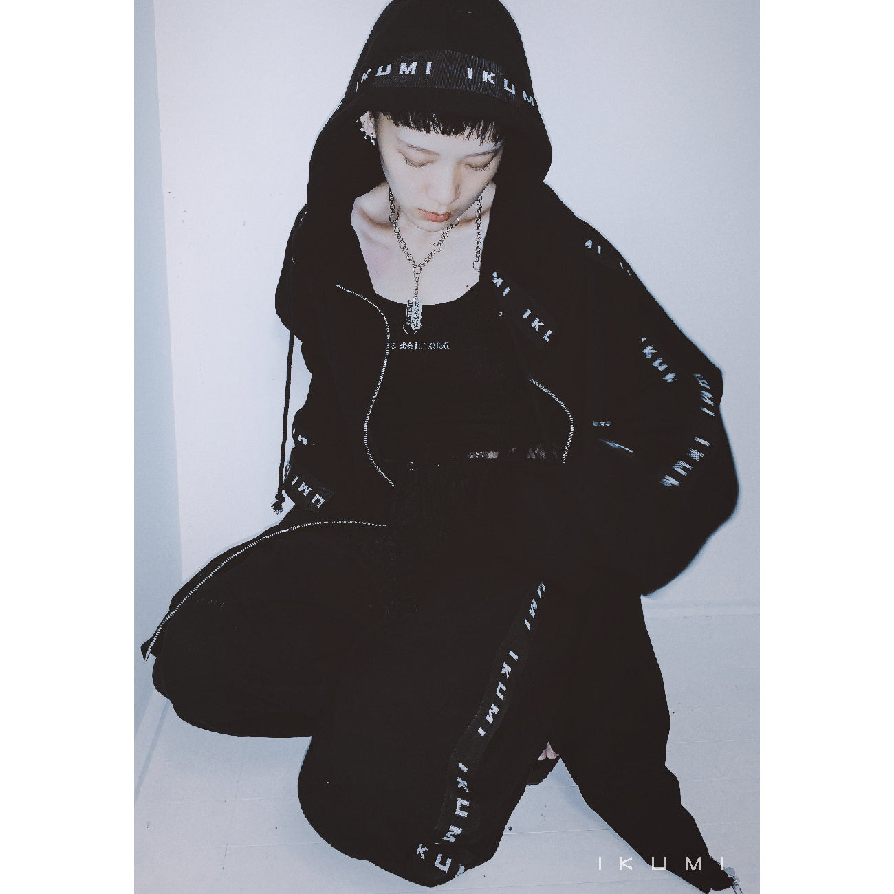 IKUMI JACQUARD BIG HOODIE