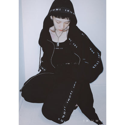 IKUMI JACQUARD BIG HOODIE