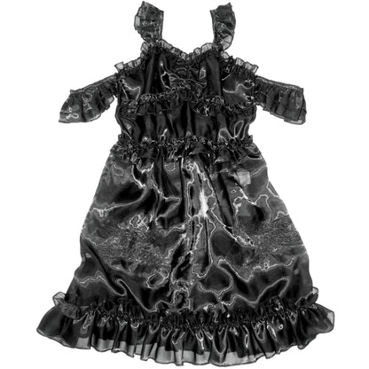 OFF SHOULDER SMOKE DRESS