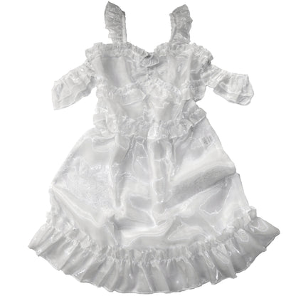 OFF SHOULDER SMOKE DRESS