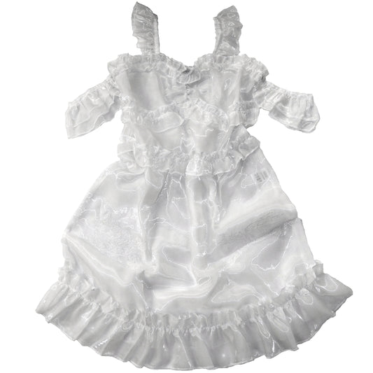 OFF SHOULDER SMOKE DRESS