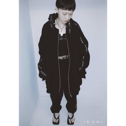 IKUMI JACQUARD BIG HOODIE