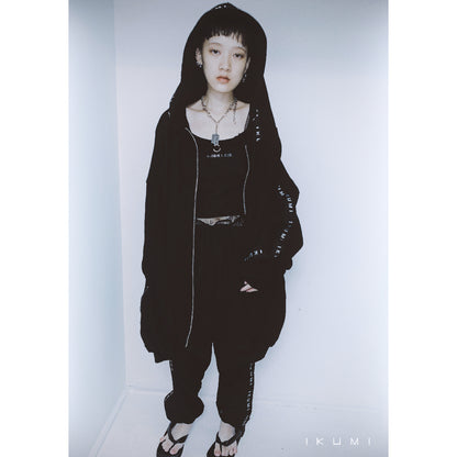 IKUMI JACQUARD BIG HOODIE