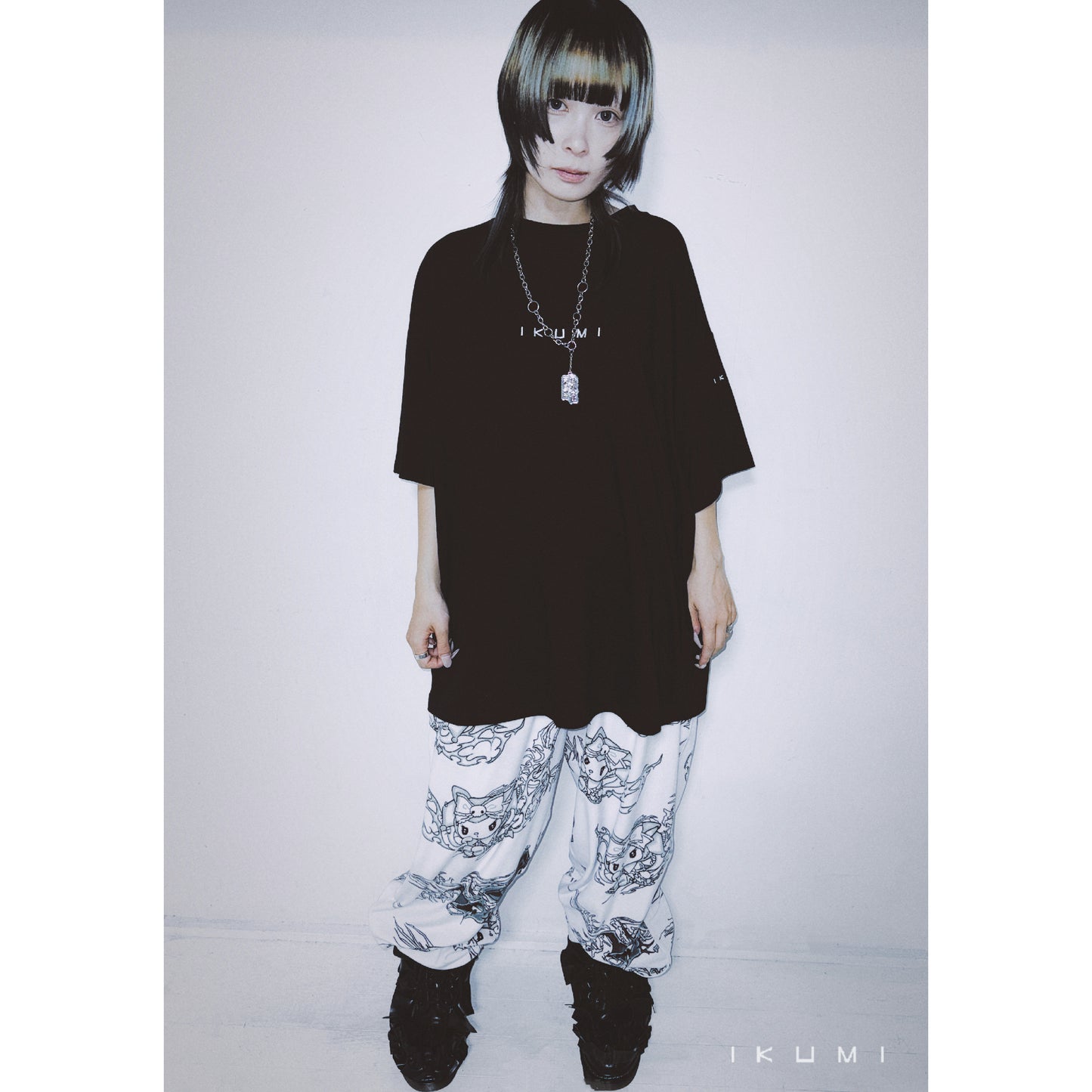 IKUMI BICOLOR LOGO T