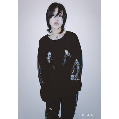 般若小面 浮世絵 LONG T