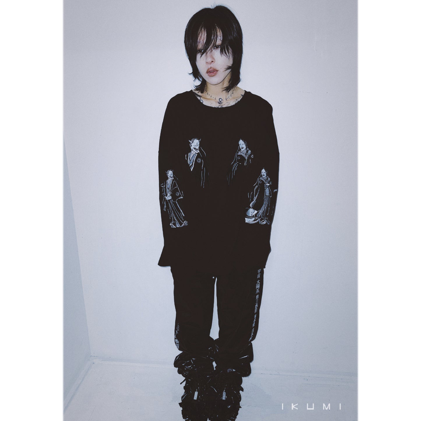 般若小面 浮世絵 LONG T